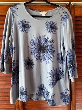 Super soft Womens 3/4 sleeves top.Excellent condition